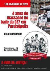  Ato e Caminhada por Justiça e Memória das vítimas do Massacre na DZ7