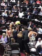 Deputados repudiam no Congresso argentino a repressão no ato de ontem contra ataques de Milei 