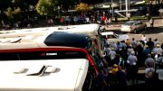 Manifestação paralisa parcialmente os ônibus de Caxias de Sul