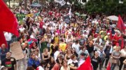 Curitiba: na terra de Moro, trabalhadores param a cidade contra reforma da Previdência 