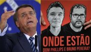 Bolsonaro, militares e ruralistas têm as mãos sujas com o sangue de Dom e Bruno