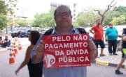 Vereador Tarcísio Motta do PSOL apóia campanha pelo não pagamento da dívida pública