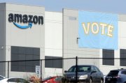 Começa a contagem de votos pela sindicalização dos trabalhadores da Amazon no Alabama 