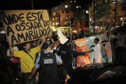 Ato na Rocinha lembra os dois anos de sumiço de Amarildo de Souza e é reprimido pela polícia