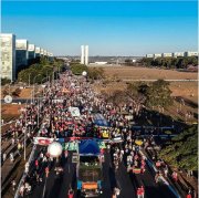 Brasília: Milhares voltam às ruas contra Bolsonaro neste sábado