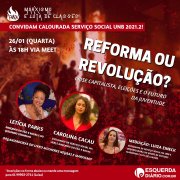 Participe nesta quarta! Reforma ou revolução: crise capitalista, eleições e o futuro da juventude