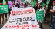 Trabalhadoras da saúde de Porto Alegre aderem à mobilização nacional pelo Piso da Enfermagem. Todo apoio!
