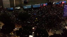 Ato contra cultura do estupro reuniu cerca de 10 mil no Rio
