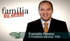 O golpista Pastor Everaldo do PSC quer a presidência da FUNAI