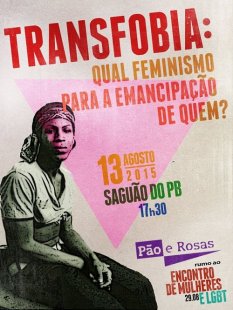 Pão e Rosas realiza debate sobre Transfobia na UNICAMP