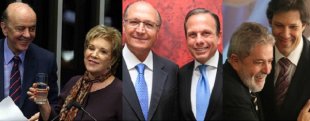 Serra, Alckmin e Lula disputam seus projetos de 2018 nas eleições da capital paulista
