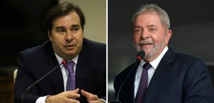 Lula se reúne com golpista Rodrigo Maia, grande articulador da reforma da previdência