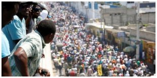 Protestos massivos no Haiti contra o governo de Jovenel Moïse