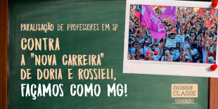 Abaixo a votação da "nova carreira" de Doria e Rossieli que ataca os professores