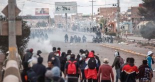 Aproximadamente 20 mortos pela repressão do governo golpista peruano contra os protestos em Juliaca