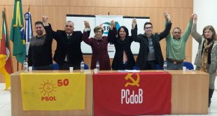 PSOL, REDE e PCdoB juntos em Cachoeirinha - RS
