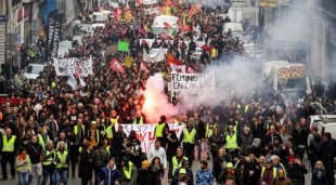 A perspectiva concreta da greve geral na França e seus adversários