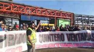 1 e 2 de junho: Portuários de Quintero-Ventana pedem solidariedade com a população e organizam jornada solidária