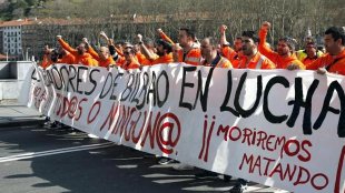 Forte greve dos estivadores espanhóis mostra o caminho