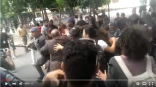 VÍDEO: PM reprime violentamente apoiadores da ocupação do EE. Fernão Dias em SP