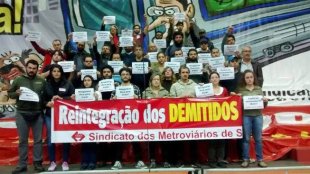 Metroviários dão mais uma demonstração de solidariedade de classe e aprovam contribuição aos demitidos