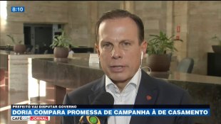 Hipócrita, prefeito Dória compara promessas de campanha a juras de amor não cumpridas