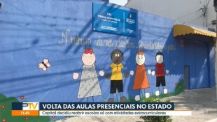 Primeira escola municipal de São Paulo reabre para atividades presenciais