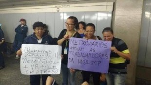Com a força da greve, trabalhadoras da Higilimp conquistam suas reivindicações