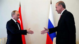 A simbólica visita de Erdogan a Putin. 