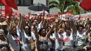 Trabalhadores da saúde do RN entram em greve exigindo a reposição das perdas salariais