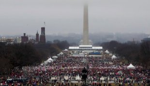 Um dia histórico: a marcha das mulheres tomou as ruas contra Trump