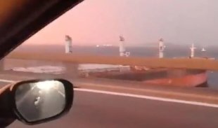 Marinha ignorou chamados de socorro de navio que colidiu na Ponte Rio-Niterói