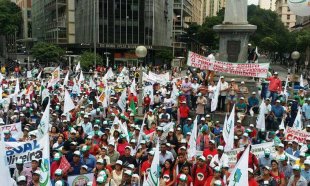 Trabalhadores rurais se manifestam contra Reforma da Previdência em Belo Horizonte