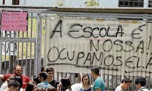 Estudantes ocupados em Diadema chamam dia nacional de luta