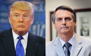 Bolsonaro parabeniza vitória de Trump, e anuncia: “2018 Brasil seguirá o mesmo caminho”