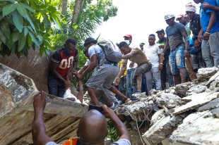 Após terremoto avassalador, Haiti sofre ainda mais com chegada de ciclone tropical Grace