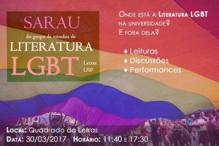 Primeiro Sarau de Literatura LGBT ocorrerá na Letras-USP