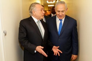Temer avança à direita na política externa e fortalece laços entre Brasil e Israel