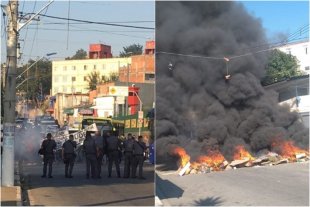 Ato contra reintegração de posse na COHAB 5 é reprimida pela polícia em Carapicuíba