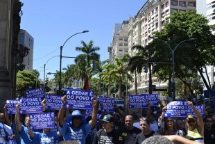 STF autoriza venda: só a mobilização dos trabalhadores pode barrar privatização da CEDAE