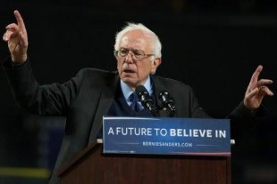 Três vitórias para Bernie Sanders