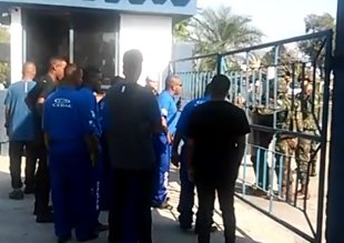 Exército treina repressão de greve de trabalhadores da Cedae em Guandu