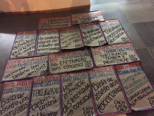 Estudantes da Unicamp iniciam campanha pela efetivação dos trabalhadores terceirizados