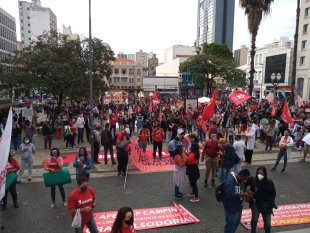 Campinas é palco de nova manifestação contra Bolsonaro