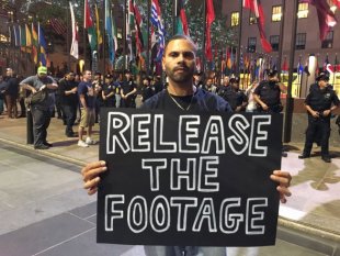 Em Nova York, protestantes marcharam contra o assassinato policial