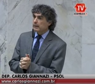 Deputado Carlos Giannazi (PSOL-SP) critica fechamento das escolas por Alckmin