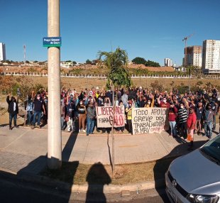 Trabalhadores em greve da MRV se colocam em defesa da liberdade imediata de Galo