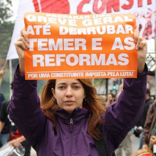  A Constituinte tem que ser expressão da luta para derrotar as reformas, afirma Diana Assunção