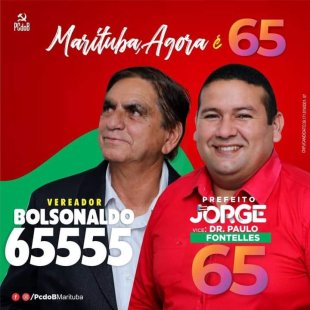 PCdoB lança “Bolsonaldo” como candidato a vereador em Marituba no Pará