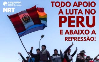 Todes ao ato em apoio à luta no Peru contra o golpe e a repressão